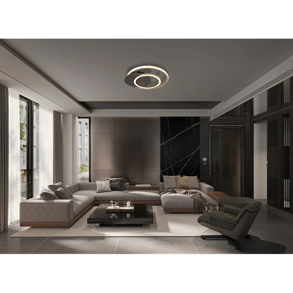 Design plafondlamp Julio grijs Globo 9007371474387