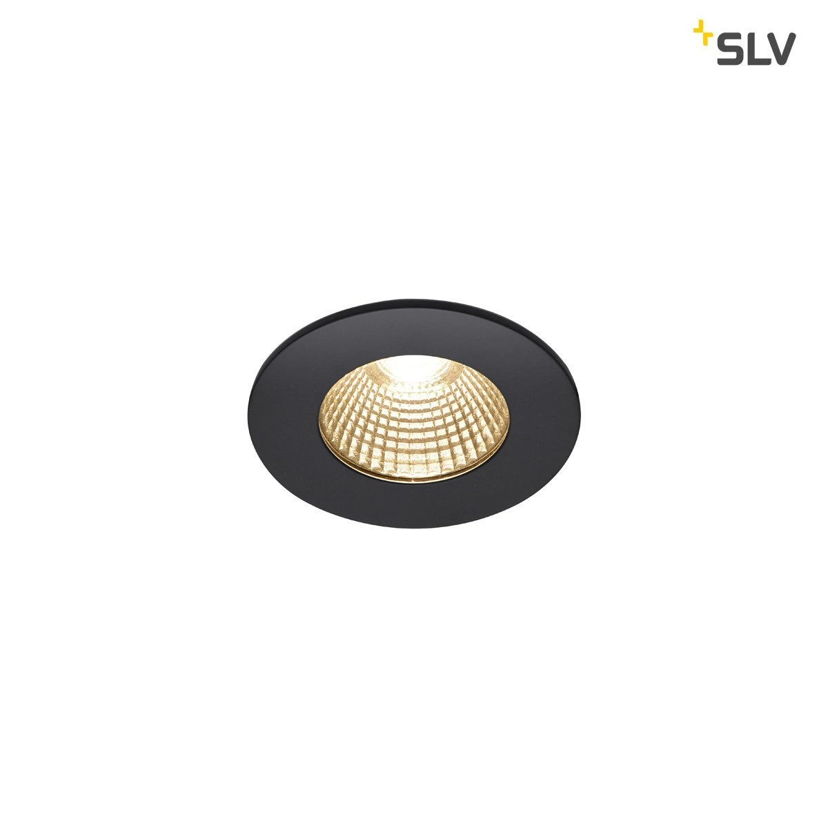 Ronde inbouwspot Patta 8cm - 7,3w - 1800-3000K zwart