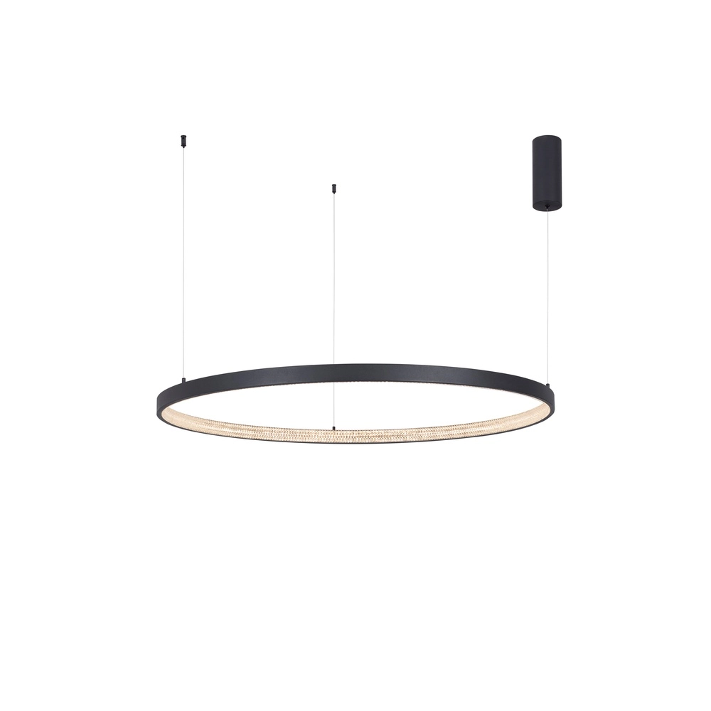 Hanglamp Preston zwart Ø 110cm Lyora 5212017429193