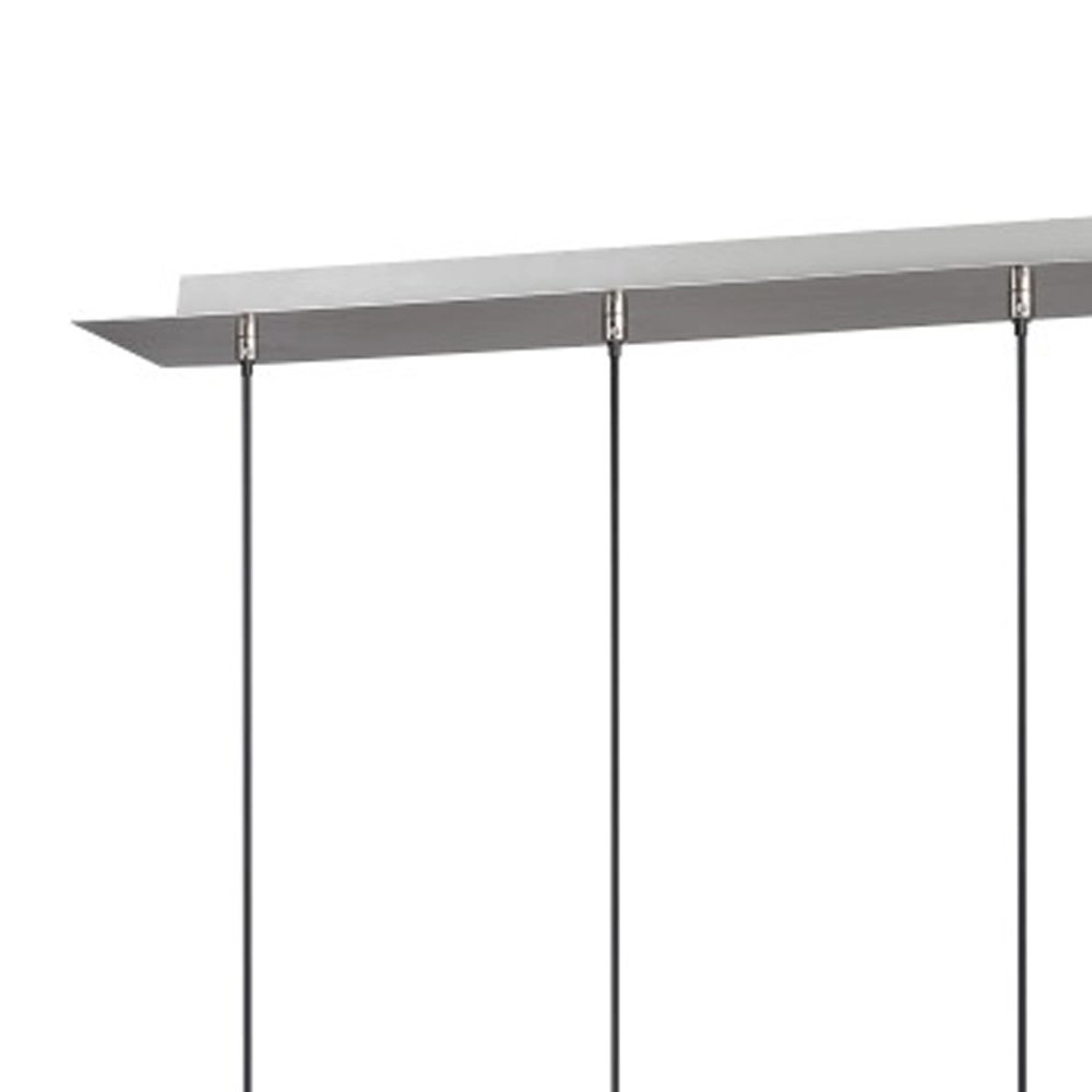 Hanglamp Marley 4-lichts nikkel mat Trio 4017807408775