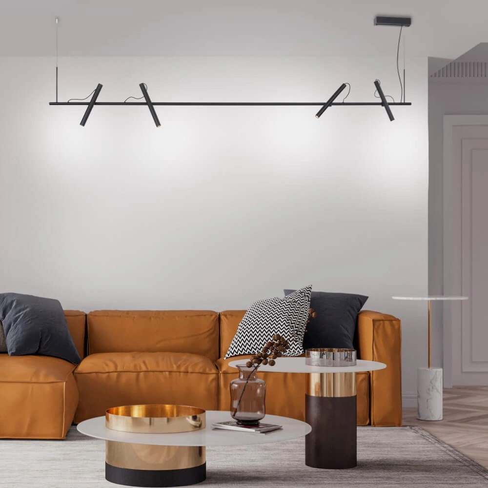 Design hanglamp Pure Tutua zwart Paul Neuhaus 4012248365540