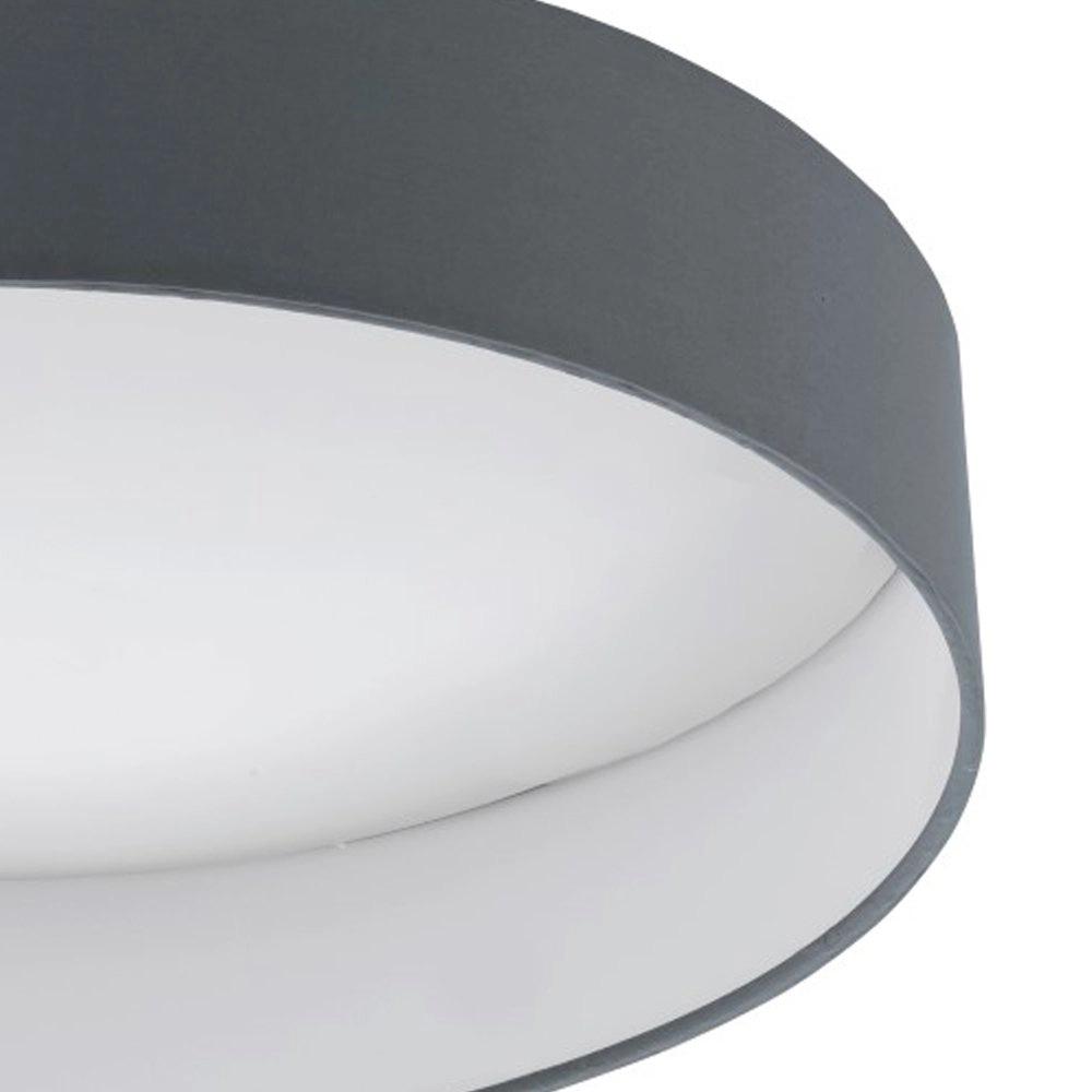 Led plafondlamp Palomaro 1 40cm antraciet Eglo 9002759965389