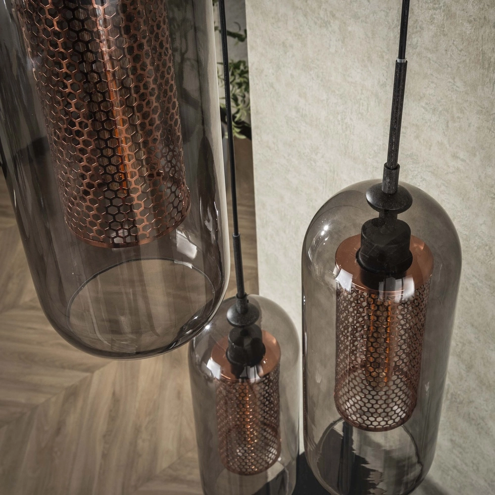 Salontafel hanglamp Smoke Ø 35cm Lyora 8716803512122
