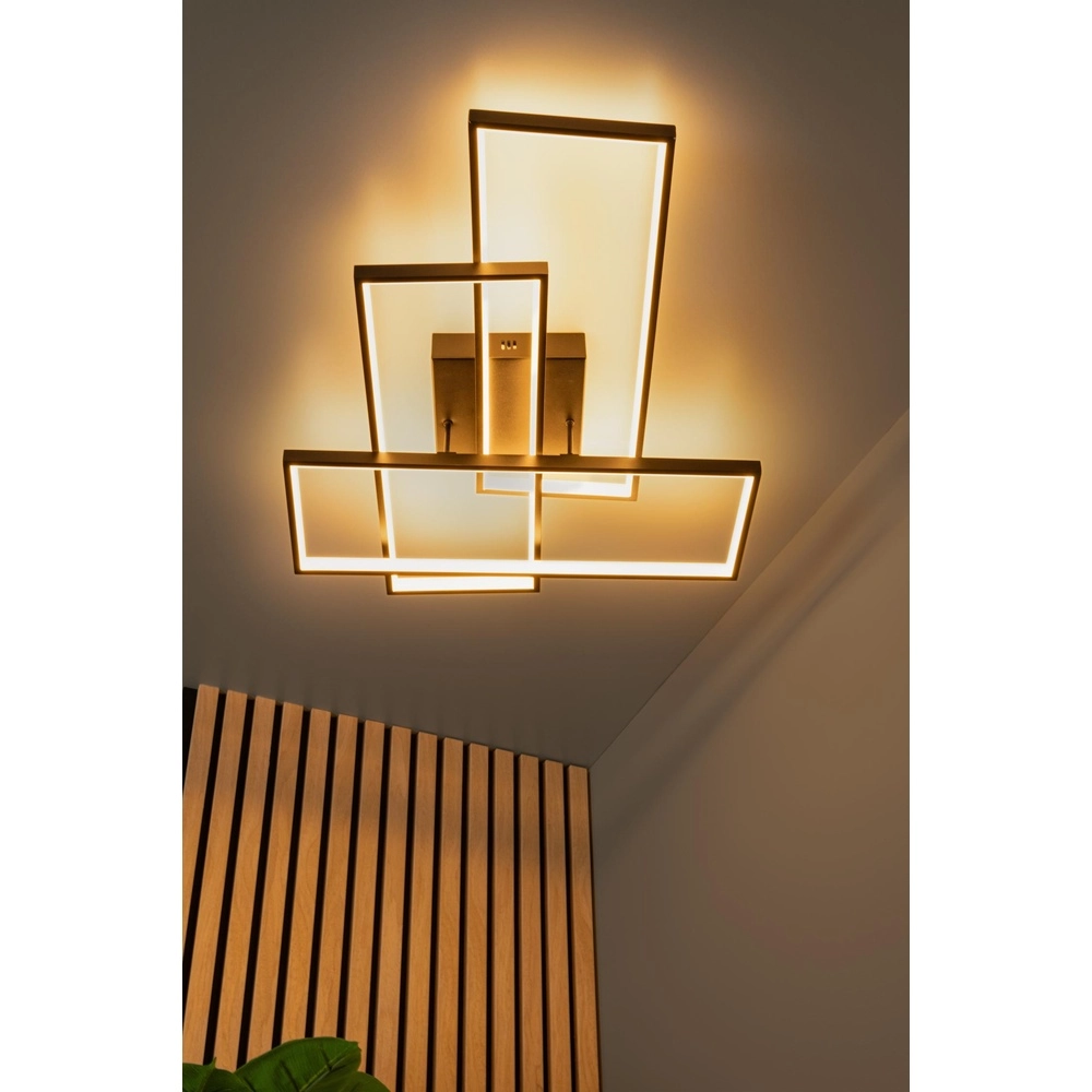 Design plafonniere Lokero zwart Lucide 5411212782953