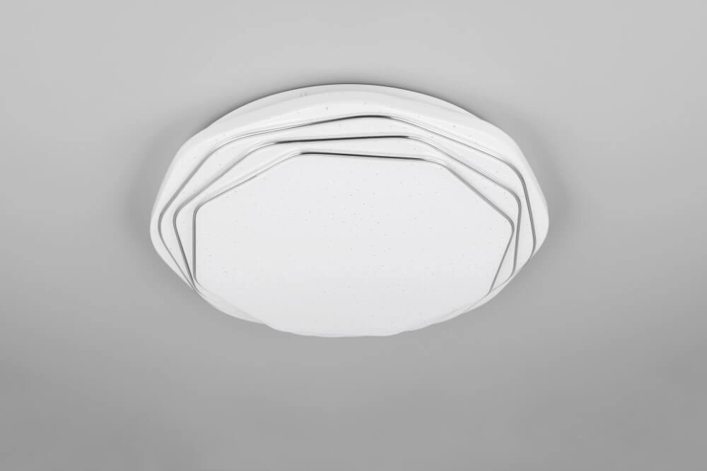 Led plafondlamp Dizzy met afstandsbediening Trio 4017807614862