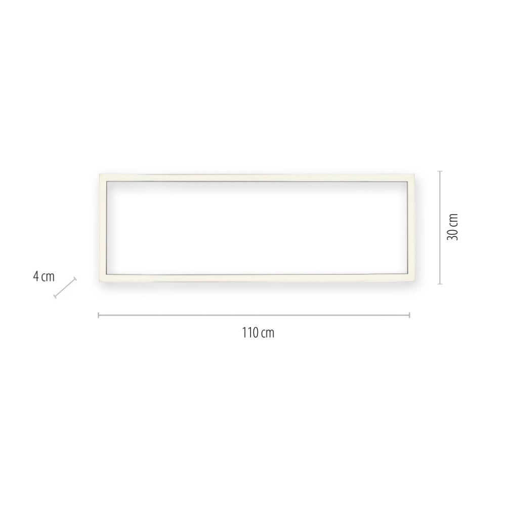 Rechthoekige plafondlamp Pure Lines Square aluminium Paul Neuhaus 4012248357934