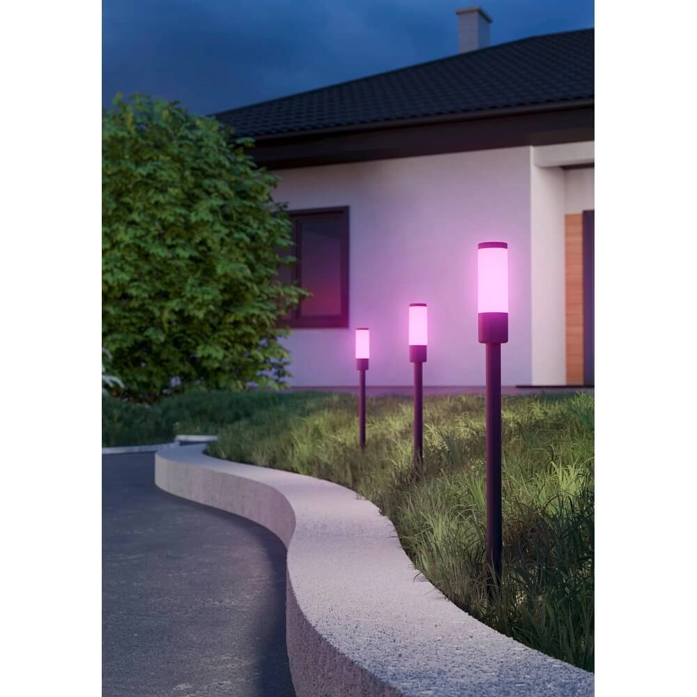 Set van 3 Zancaro tuinlampen met stekker RGB Eglo 9008606355853