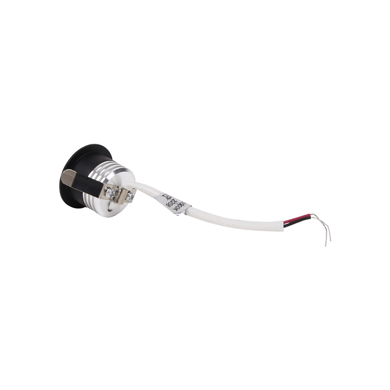 Klein inbouwspotje Minex zwart - IP44 Vtac 8720701271487