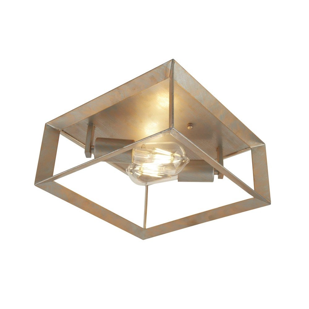 Landelijke plafondlamp Heaton