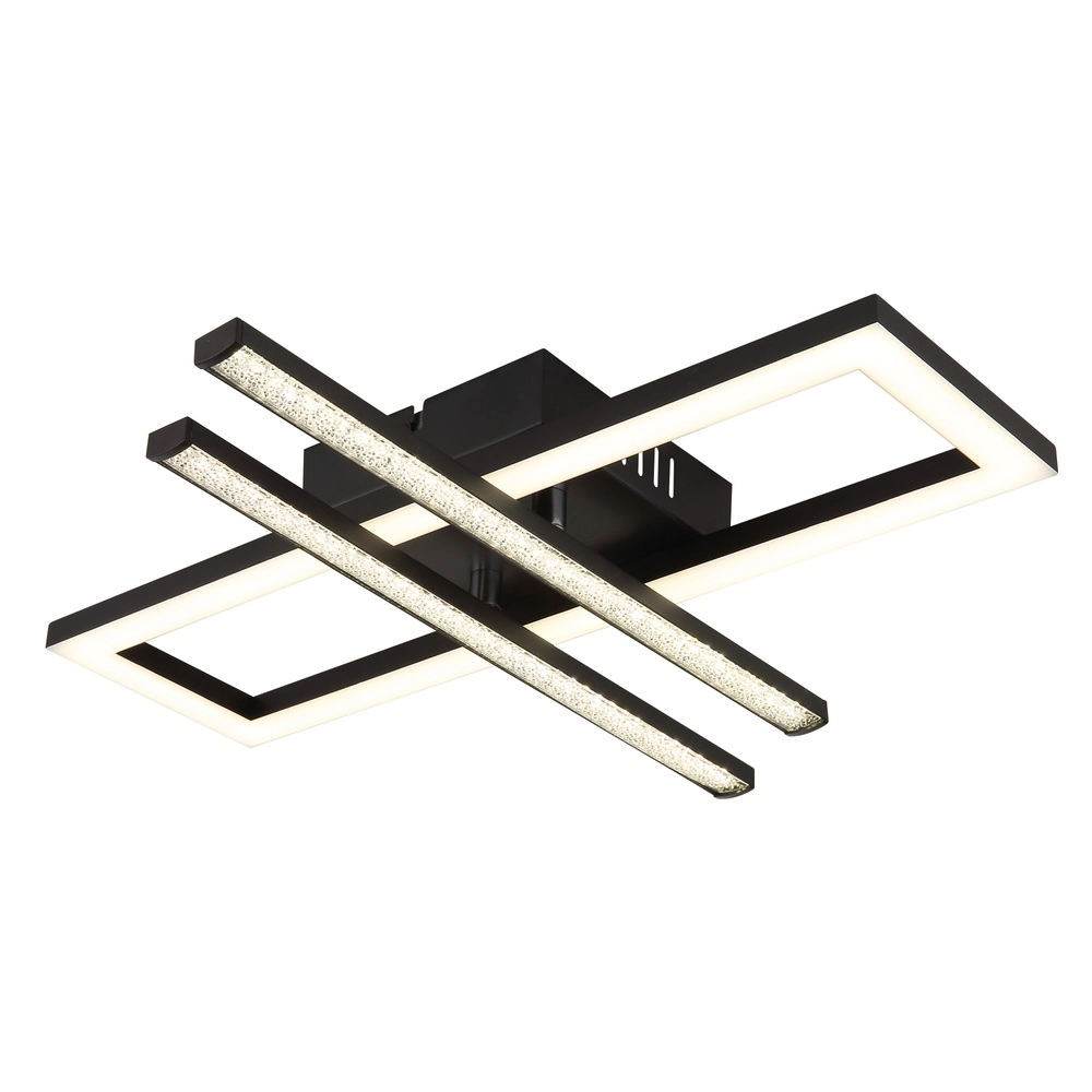 Plafondlamp Highway zwart Globo 9007371450794