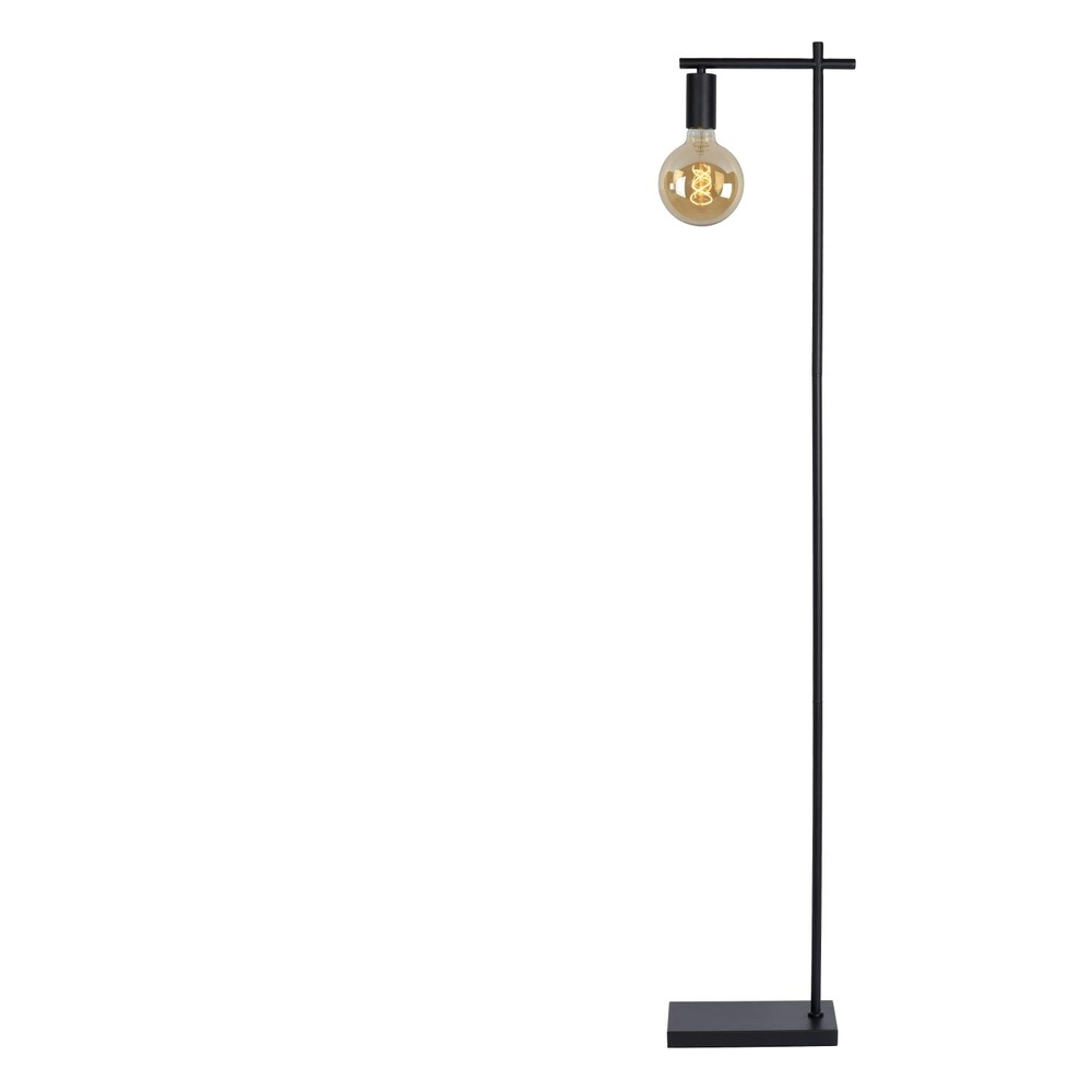 Vloerlamp Leanne zwart Lucide 5411212211125
