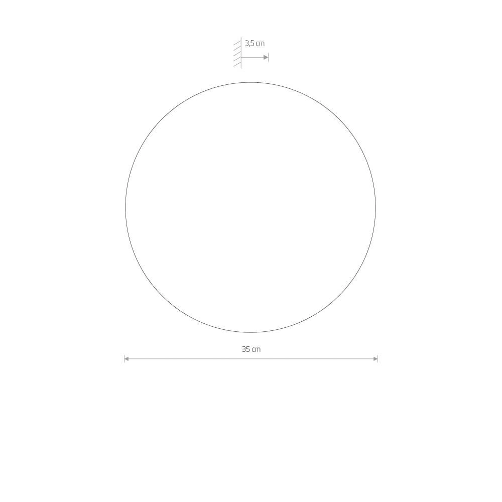 Wandlamp Ring Timber L LED hout Lyora 5903139112918