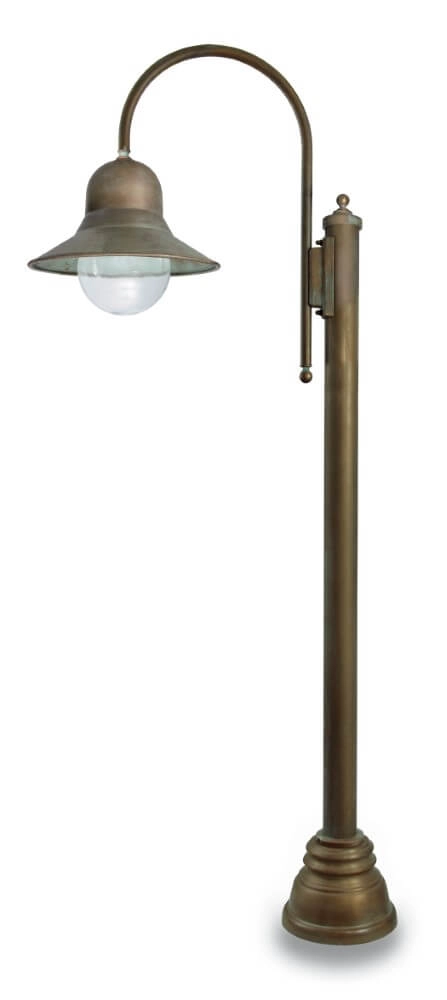 Staande lamp Campanula S - verouderd messing Staande lamp Campanula S - verouderd messing