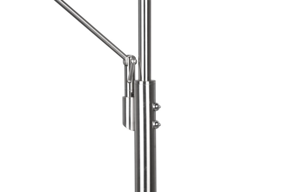 Grote led leeslamp Franklin RVS Trio 4017807525274