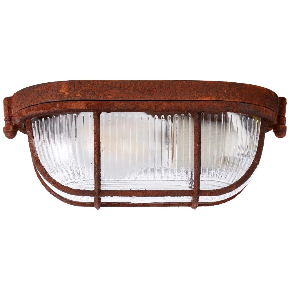 Industriële bullseye Bobbi 21cm roestbruin