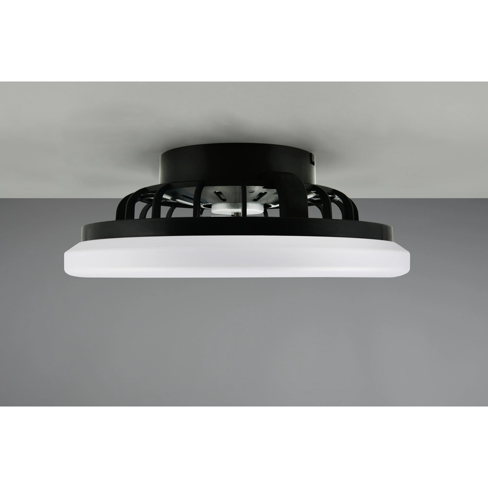 Plafondventilator Rotsund zwart Ø 38cm Trio 4017807693164