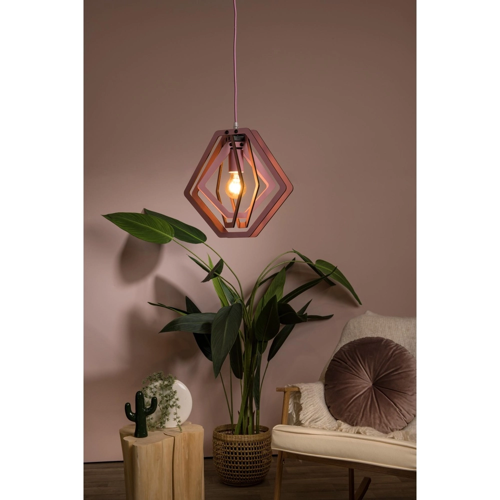 Hanglamp voor kinderkamer Mauro roze design Lucide 5411212771513