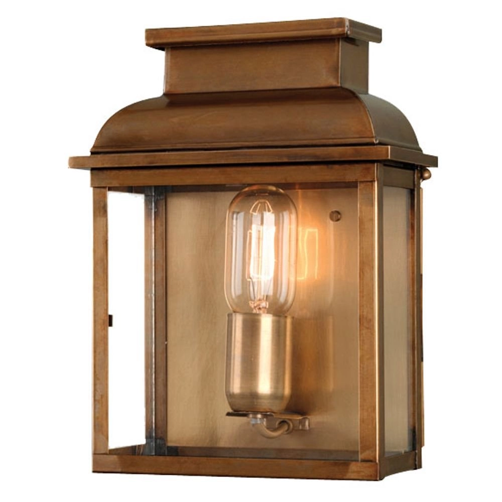 Nostalgische buitenlamp Old England 28cm koper