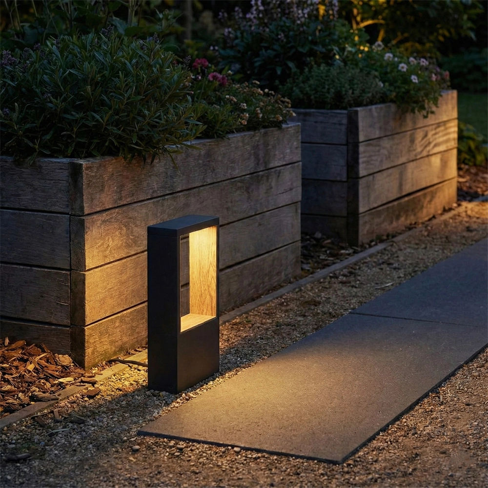 Padverlichting Flatt 36cm antraciet SLV 4024163306515