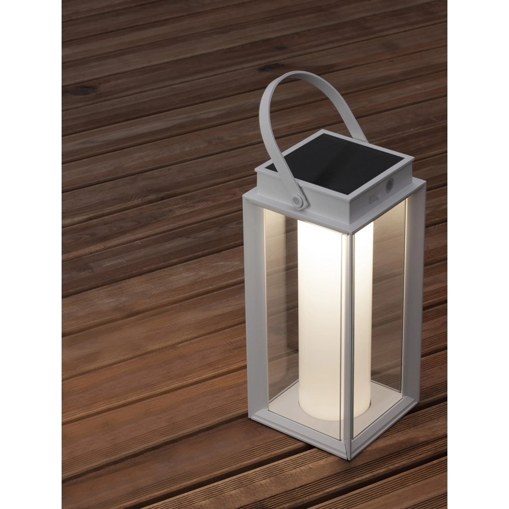 Solar tafellamp Verhal wit