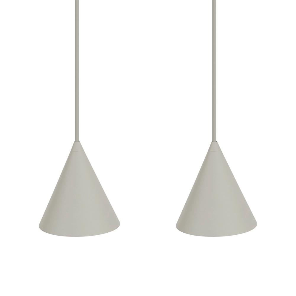 Plafond- en hanglamp Fourty grijs Lyora 5903139114516