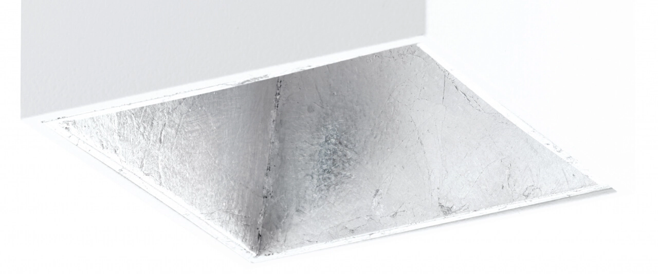 Ledspot Polasso Down 1x3w - 3000K - 10cm vierkant Eglo 9002759944995
