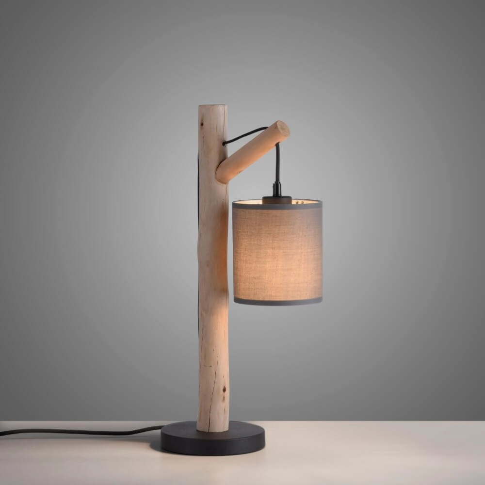 Landelijke tafellamp Green Tribu taupe Just Light 4043689995188