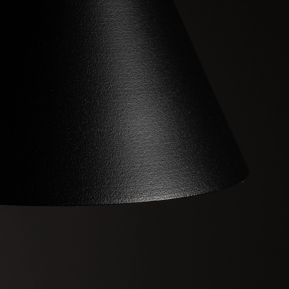 Design hanglamp Zenith zwart Ø 11cm Lyora 5903139114523