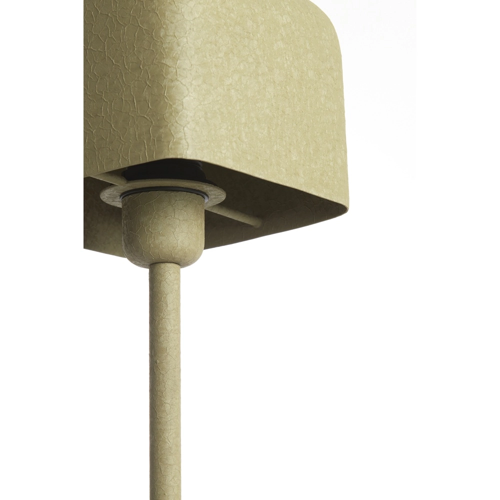 Nachtkastlamp Elenie 13x13cm - mat olijfgroen Light & Living 8717807818661