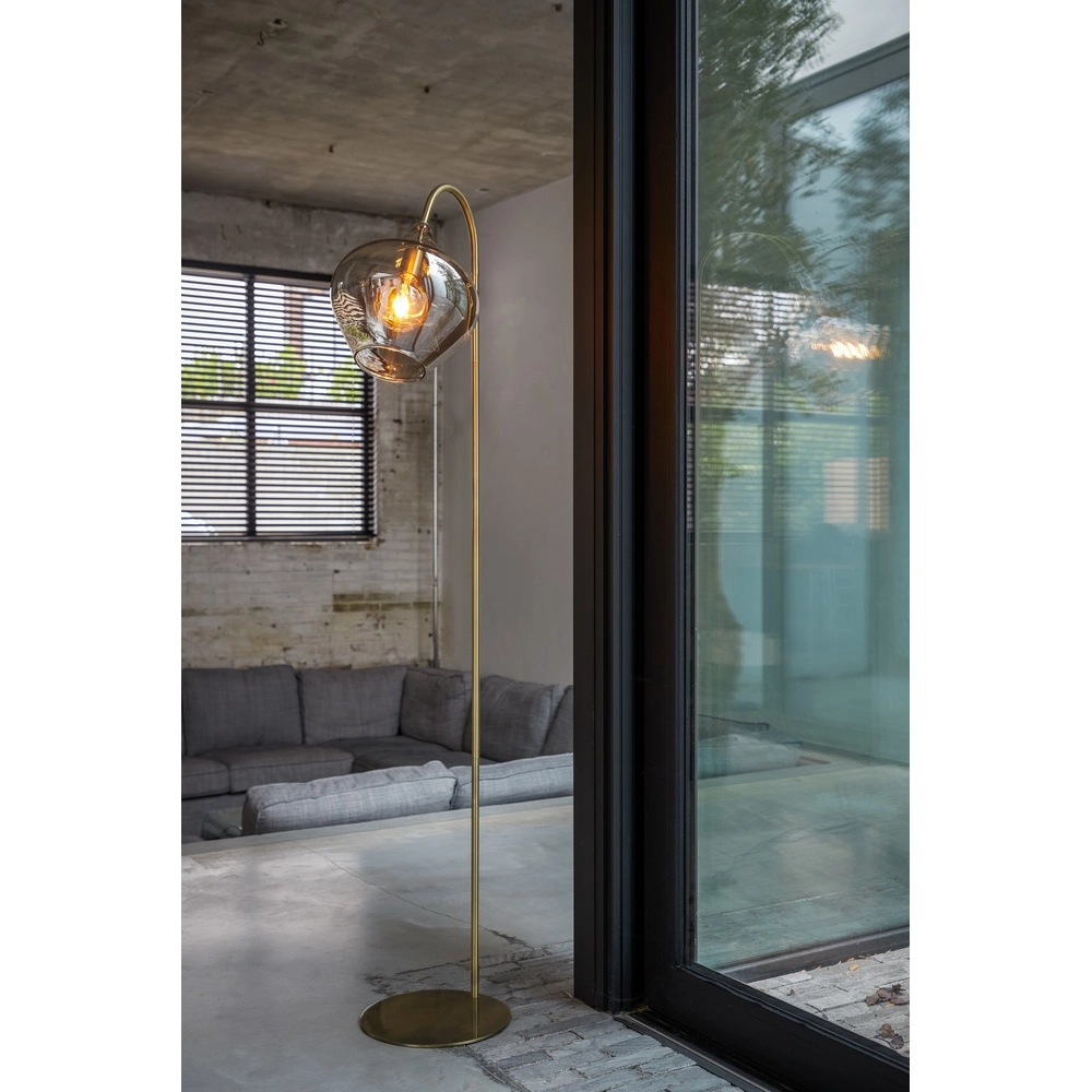 Vloerlamp Rakel brons Light & Living 8717807303211