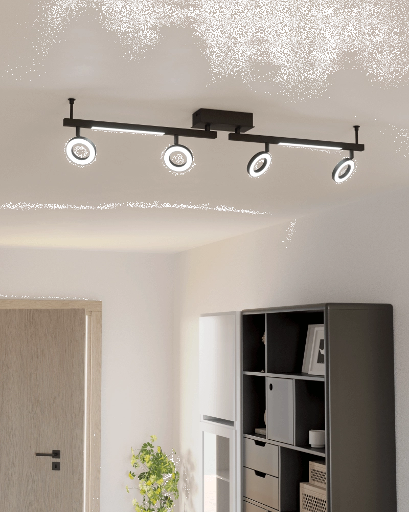 Design plafondlamp Cardillio 2 4-lichts Eglo 9008606244454