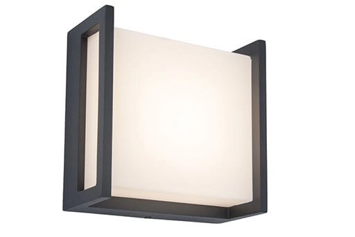 Moderne wandlamp Qubo antraciet Moderne wandlamp Qubo antraciet