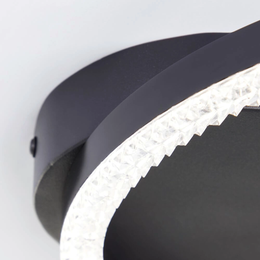 Zwarte plafondlamp Aurelia 1500lm Brilliant 4004353442117