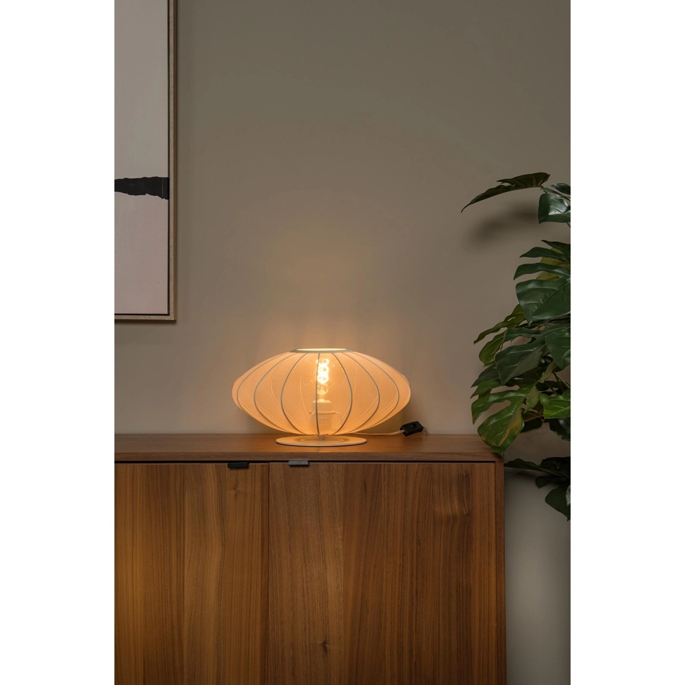 Tafellamp Corina zand bruin Ø 40cm Lucide 5411212032058
