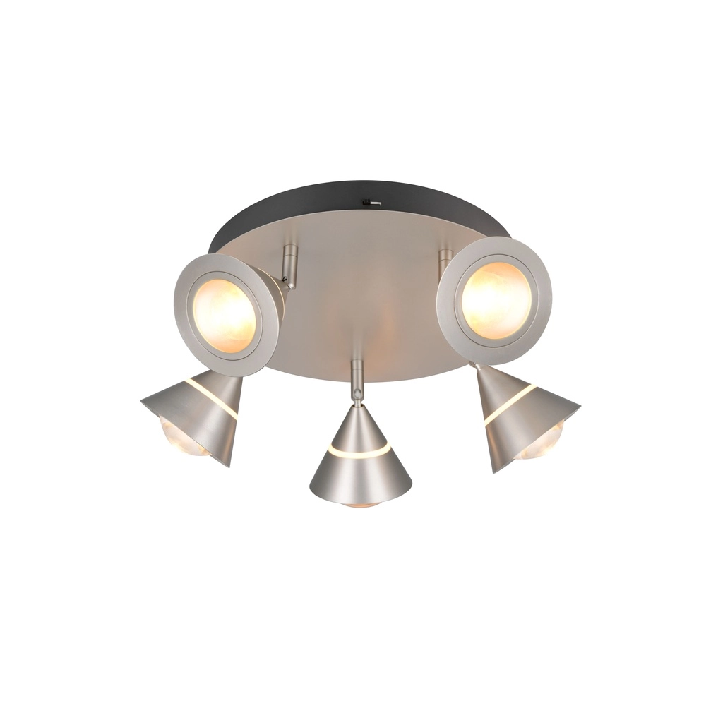 Plafondlamp Romeo nikkel Plafondlamp Romeo nikkel