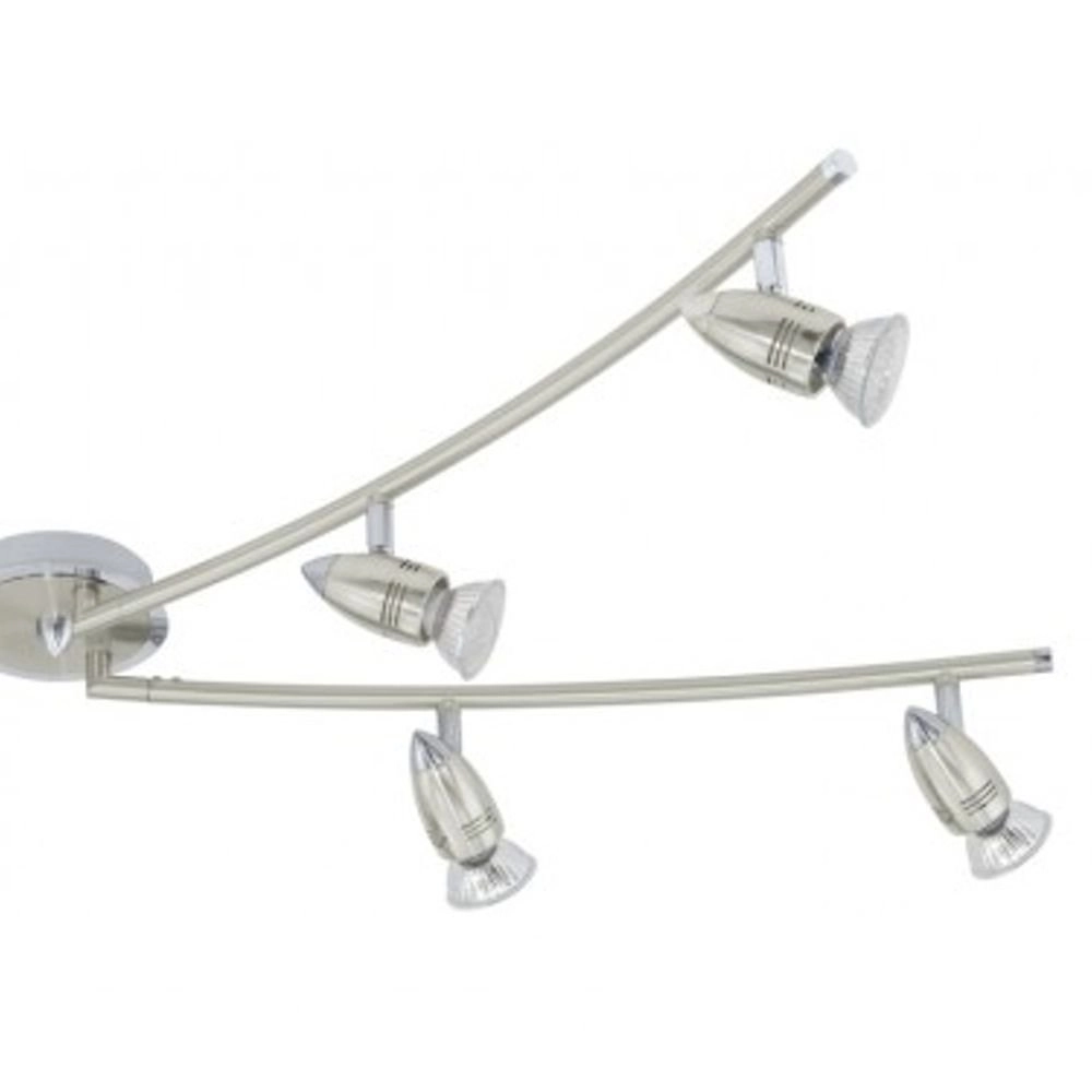 Led plafondspot Magnum rvs 6-lichts Eglo 9002759926458