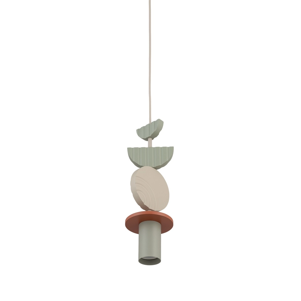 Unieke hanglamp Drops Color saliegroen Lyora 5903139111935