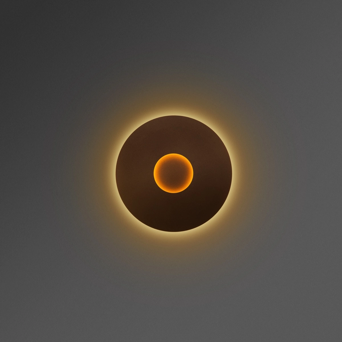 Strakke plafonnière Rachel Ø 40cm - anodic brown ETH 8720195312130