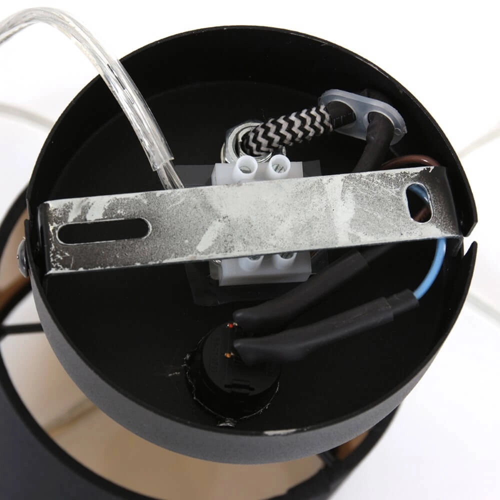 Zwart wandlampje Ornoir Steinhauer 8712746151404