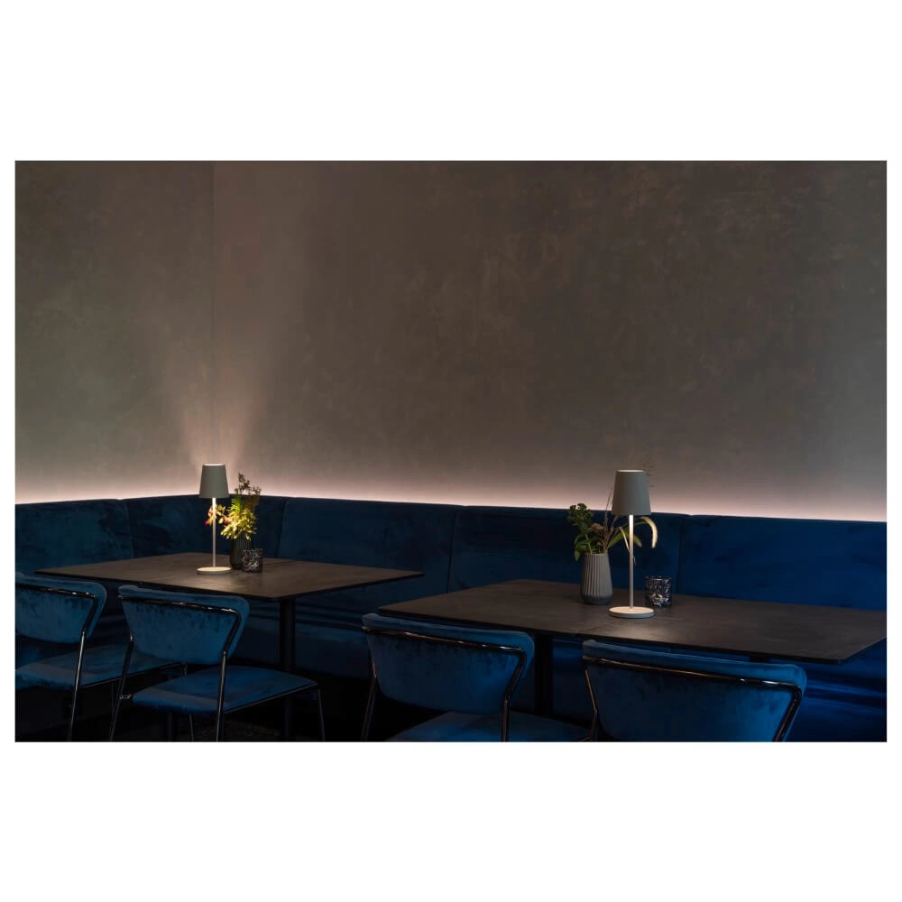 Buiten tafellamp Vinolina Two wit - oplaadbaar SLV 4024163288330