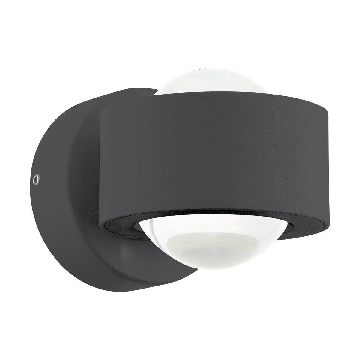 Led wandlamp Ono 2 Up - Down zwart Led wandlamp Ono 2 Up - Down zwart