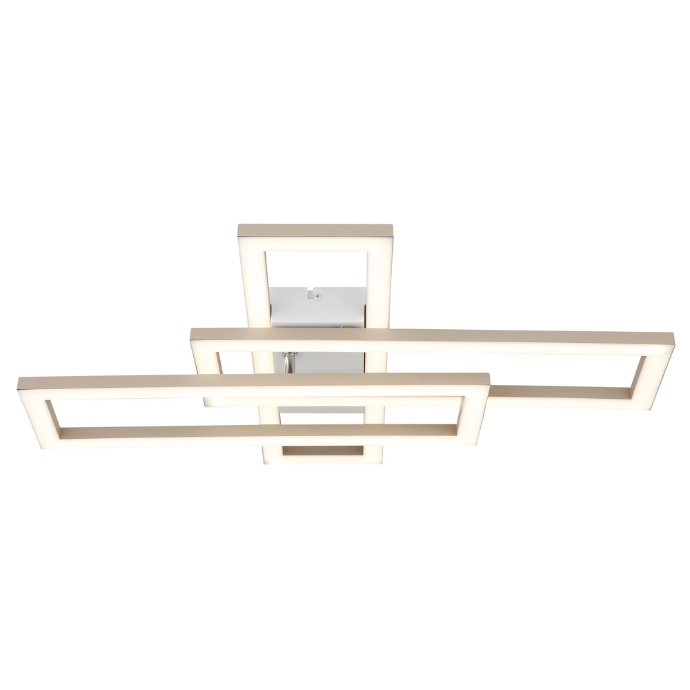 Moderne plafondlamp Wilton zand bruin 40cm Globo 9007371575800