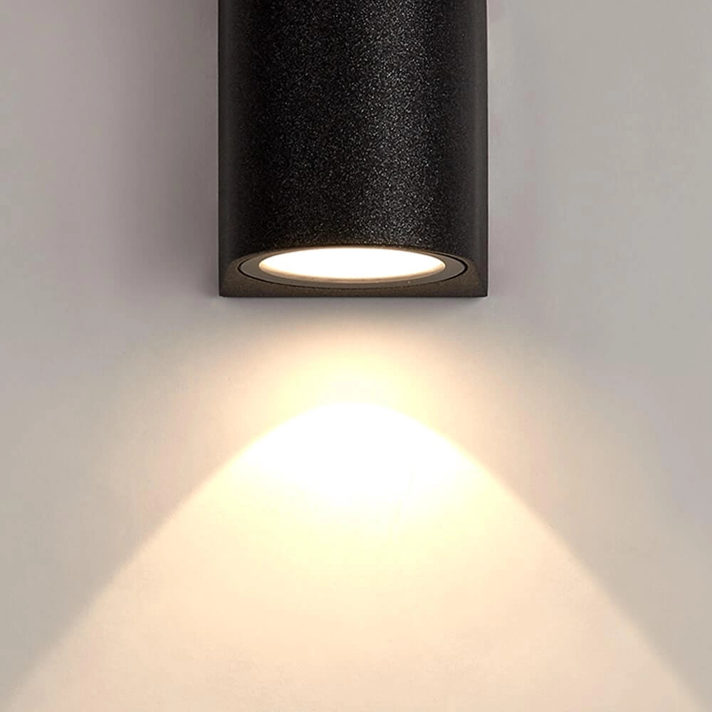 Wandlamp Waldorf 1 zwart Lyora