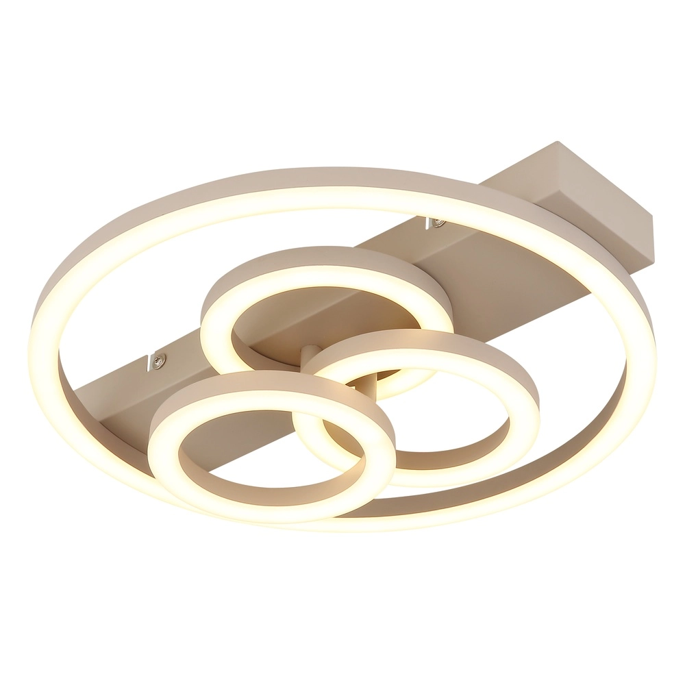 Unieke plafondlamp Darryl zand bruin Globo 9007371593217