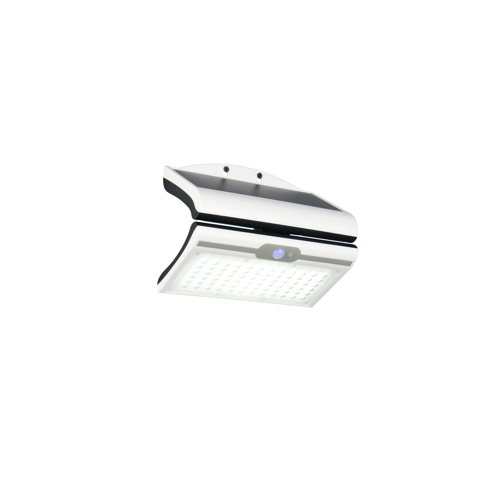 Witte wandlamp Macapa solar