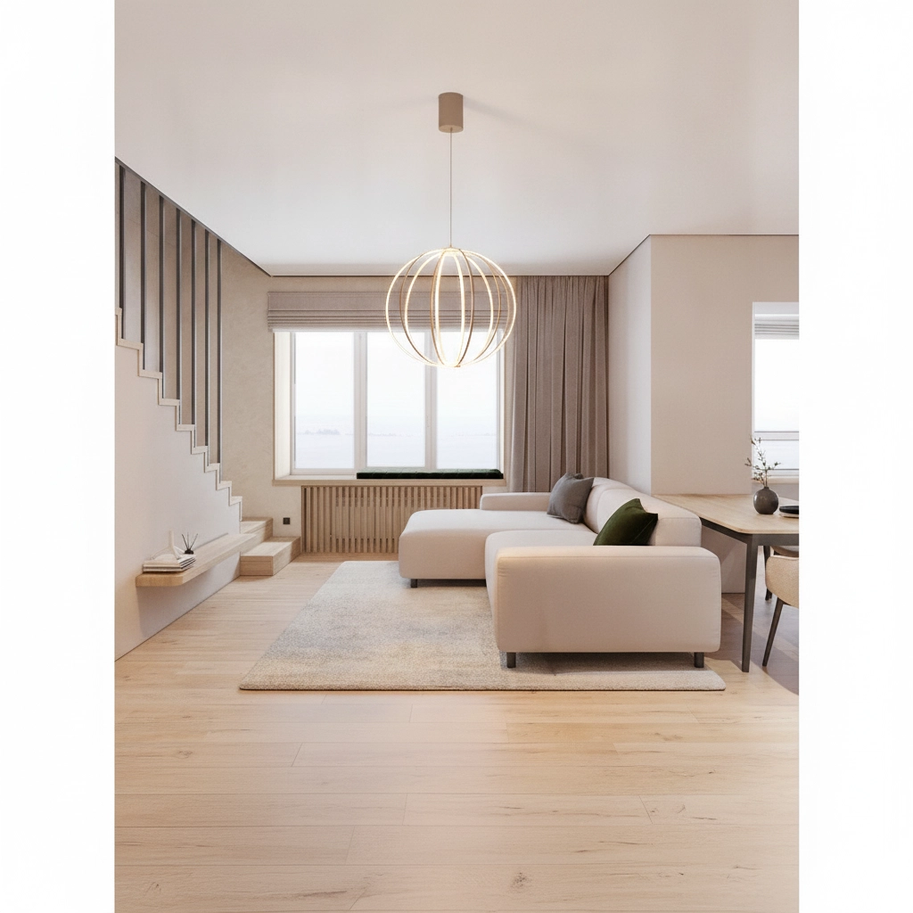 Hanglamp Brea beige Ø 50cm
