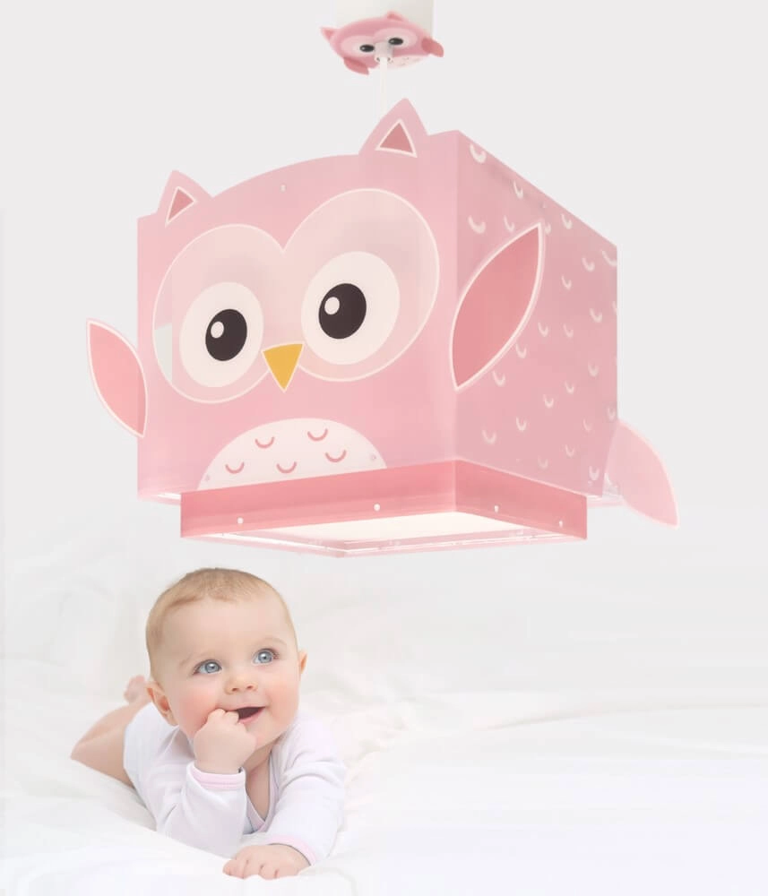 Kinderkamer hanglamp Pink Owl Dalber 8420406644820