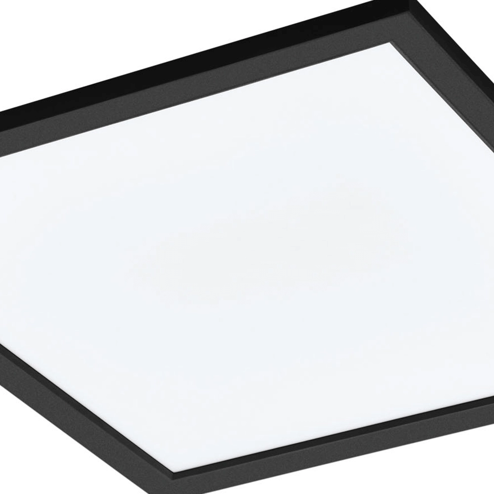 Plafonnière Zigbee Salobrena-Z 45x45cm zwart Eglo 9008606221875