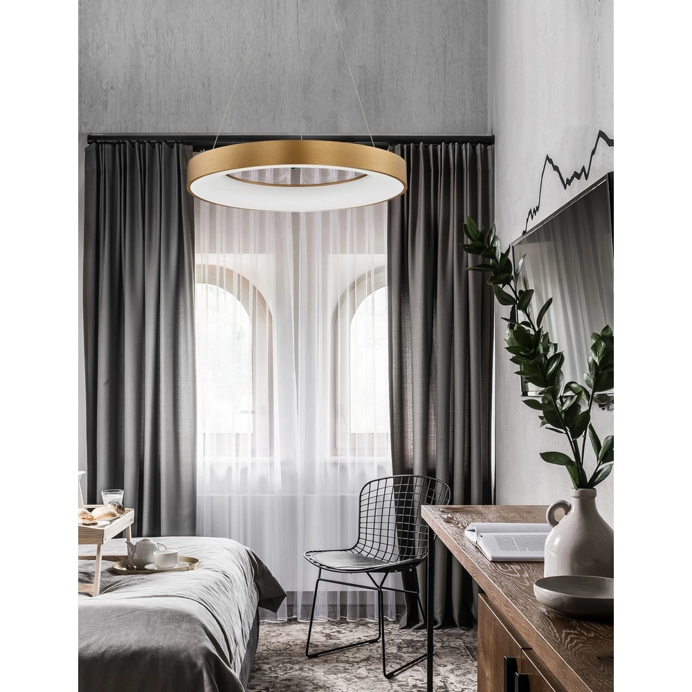 Hanglamp Rando Thin goud Ø 60cm