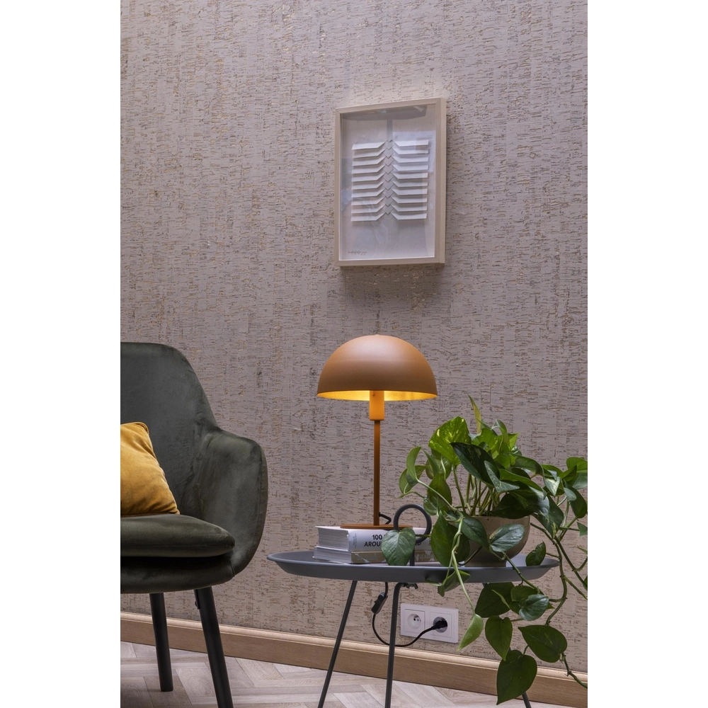 Design tafellamp Siemon geel Lucide 5411212451552